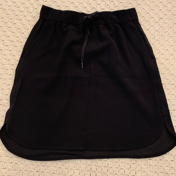 Lululemon On The Fly Skirt Black - Picture 3 of 5